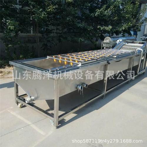 大姜姜母沙姜清洗机莲藕全自动气泡清洗设备