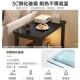 茶几可移动沙发边几侧边柜小桌子客厅家用迷你钢化玻璃带轮置物架