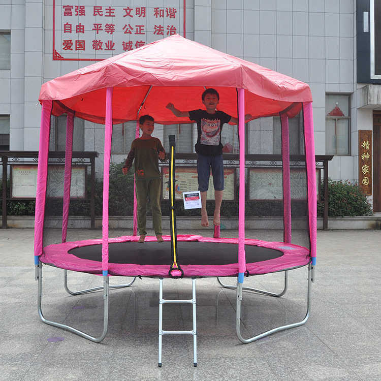 蹦蹦床家用儿童室内商用跳跳床室外成人跳床户外大型带护网幼儿园