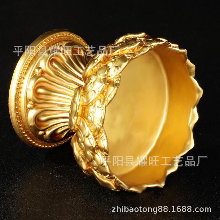 纯铜 酥油灯座莲花灯家用灯供灯蜡烛台灯一对