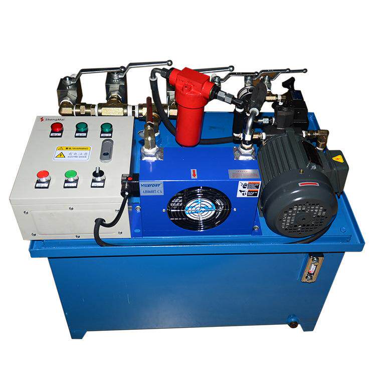 印刷机润滑液压泵站系统总成0.75KW