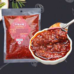 刘营红酱 三台特产辣椒酱 绵阳米粉炒料中餐火锅家用酱料调料500g