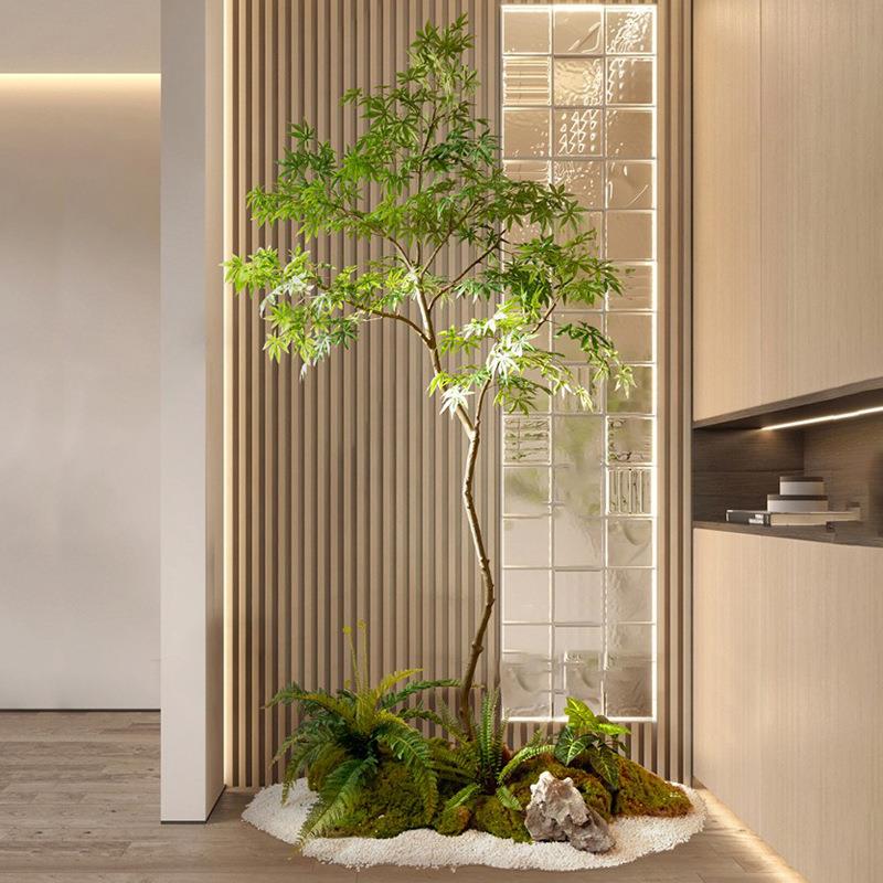 装饰树橱窗假植物景观造景树旅人蕉室内客厅摆件仿真绿植造景组合