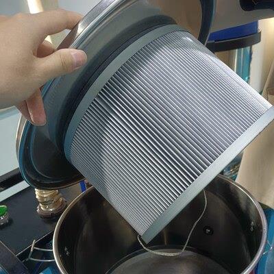100L工业吸尘器配件过滤器高精度滤网零件可水洗滤芯通用380V