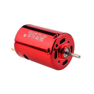 驰海直销直流380马达高速高扭航模起动机电机双滚珠轴承DC11V