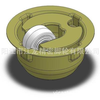 免70mm机轮场轮运输江龙精密脚制造维护型精密脚2828C-MM轮运输设