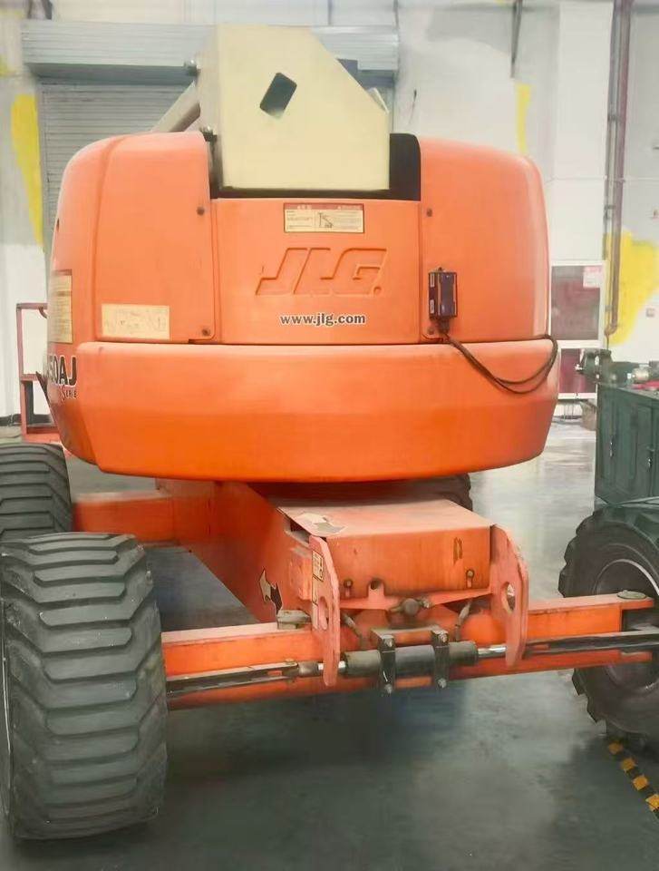 1月27日保定捷尔杰450AJ柴油曲臂高空作业车1台工作高度16米无手续网络拍卖公告