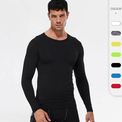 Men's fitness, running, tight fitting, stretchy, sweat