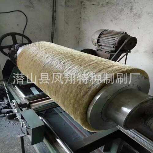 厂家生产直销钢丝除锈辊刷 抛光钢丝辊刷 不锈钢丝棍刷