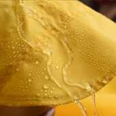 成人轻薄连帽雨披涤纶多功能天幕远足露营钓鱼三合一斗篷雨衣