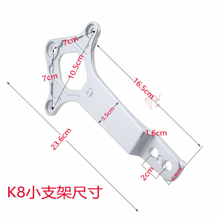 适用台铃夺冠优俊骏EB电动车尾翼扶手提车拉手运动版靠背垫短款铝