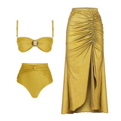 Sexy Bikini Set With ver Up Luxury Woman Swimsuit Off Should
