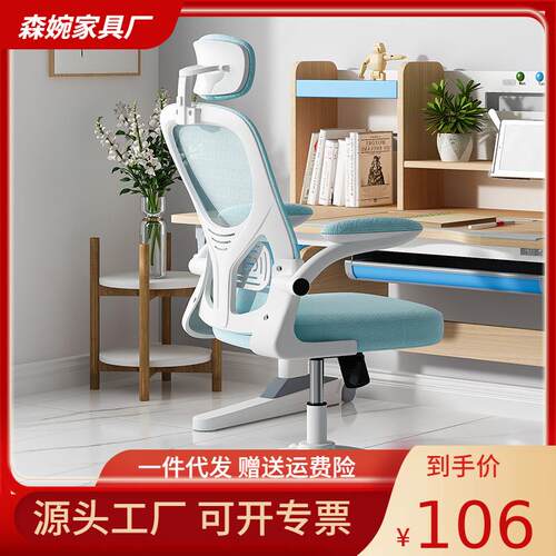 椅子护腰电脑椅家用舒适久坐电竞椅子通用可办公室座椅