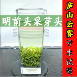 绿茶2024新茶庐山云雾茶40克江西特产明前芽头芽尖单芽高山手工茶