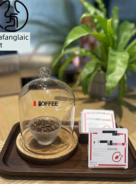 咖啡豆陈列展示盘-连锁coffee咖啡馆氛围布置品-K咖啡八方