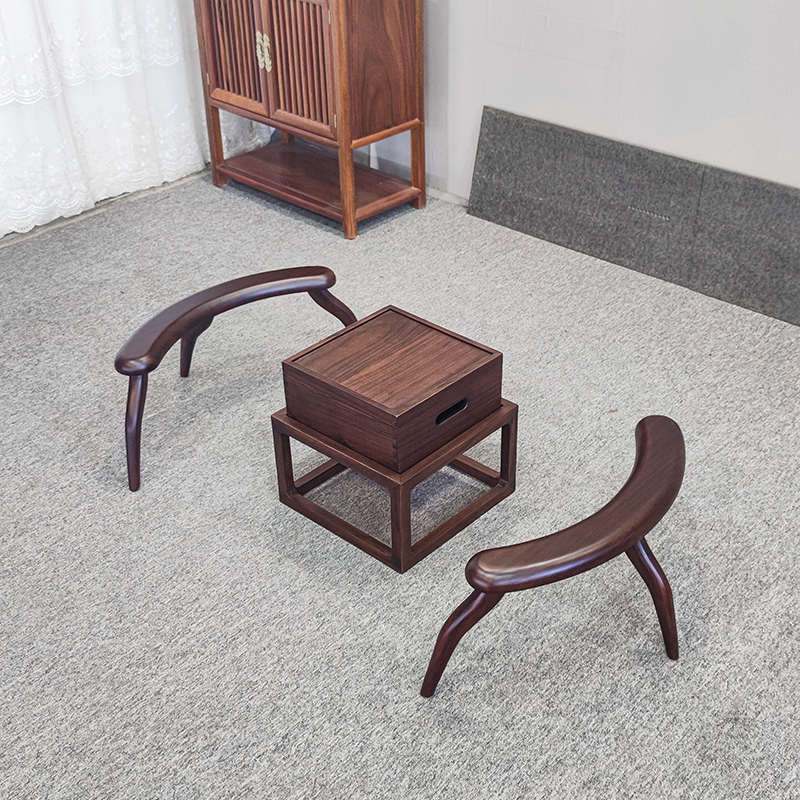 实木象棋桌围棋桌椅组合家用榻榻米飘窗多功能下棋茶几棋盘小桌子