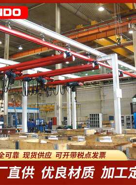 KBK钢制轨道系统组合式单梁双梁柔性悬挂起重机可做电动运行