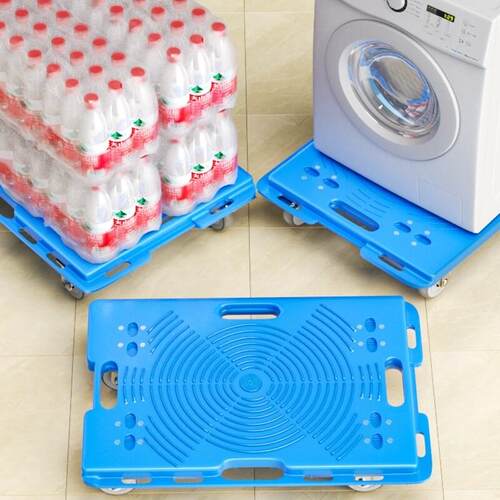 乌龟车小推车拉货手推车手拉车折叠可携式搬运家用推车平板车小拉