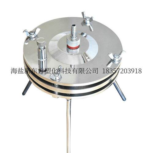 碟式不锈钢微孔滤膜过滤器双层平板过滤器实验室培养基过滤