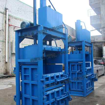 现货大吨位全钢板金属打包机易拉罐废铁废铜压块打包机