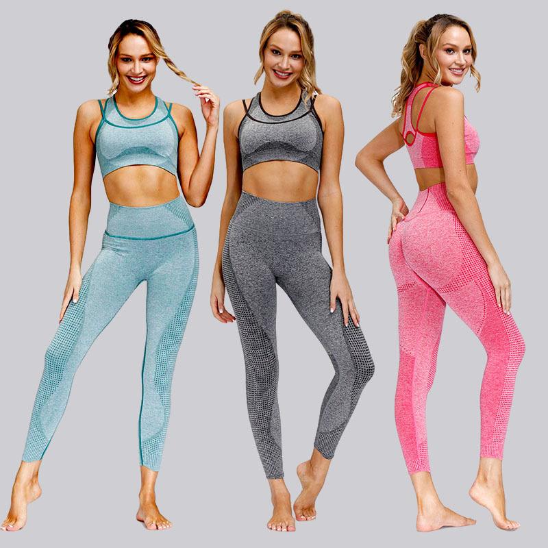 Fitness trousers sports underwear seamless yoga suit women