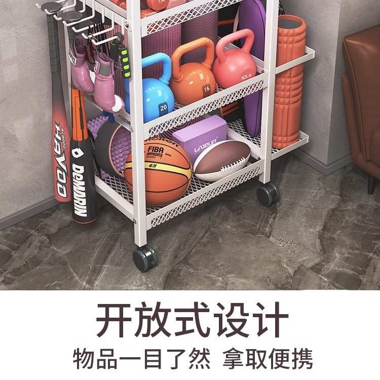 架哑铃架支架可多层运动器材移动落地客厅物置家用多功能卧室收纳