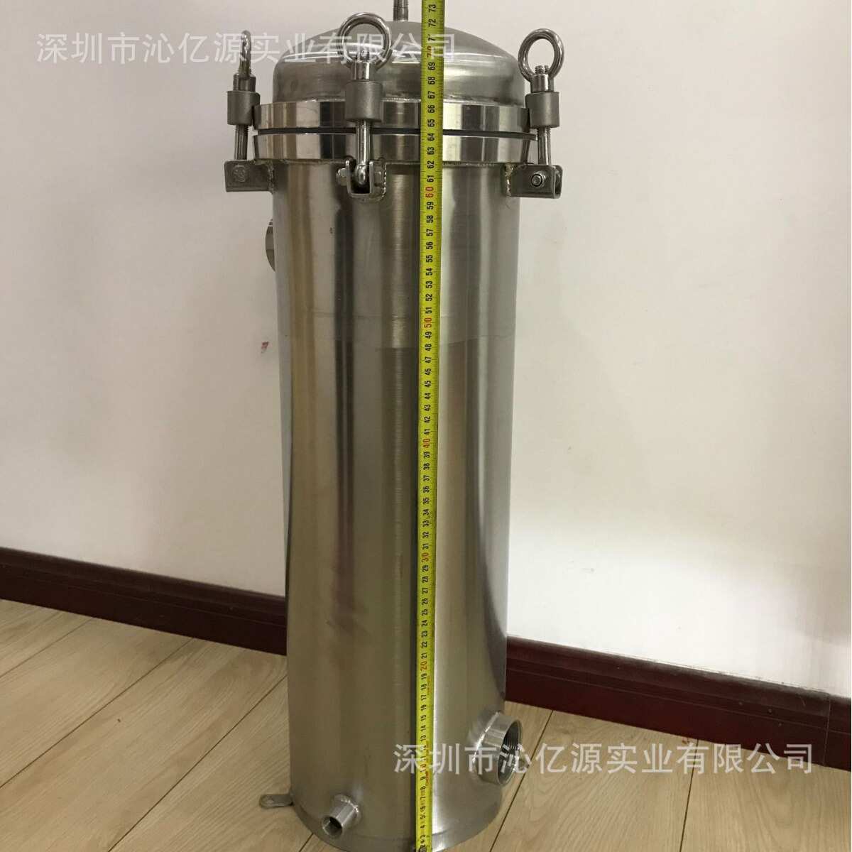 食品级不锈钢袋式过滤器1号无纺布袋式过滤器 吊环快开加压过滤器