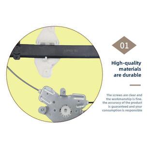 适用于中泰T600电动玻璃升降机装 配窗窗升降机支架电机钢丝