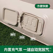 户外折叠便携式 午休加厚防潮充气收纳床垫单全自动舒适人办公打工