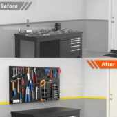 板墙收纳库专用库板车金属洞洞板仓整理展示架钉收纳板钉工具