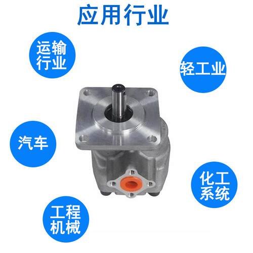 液压齿轮泵GPY-F4R/6R/8R/9R/10R/11.5R低噪音定量高压油泵