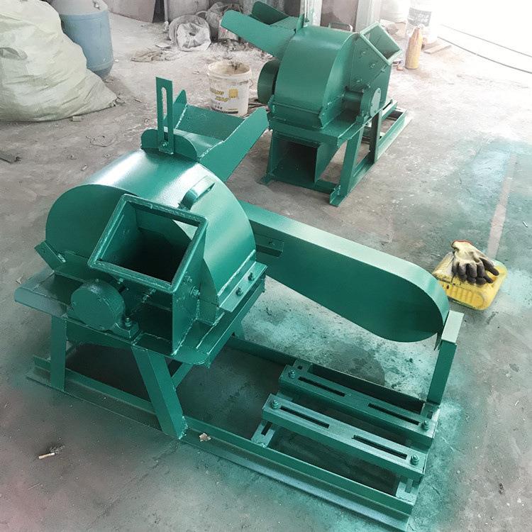 全动废旧木材碎机粉食用自菌木屑破碎机TF-500单圆叉木枝绞碎成屑