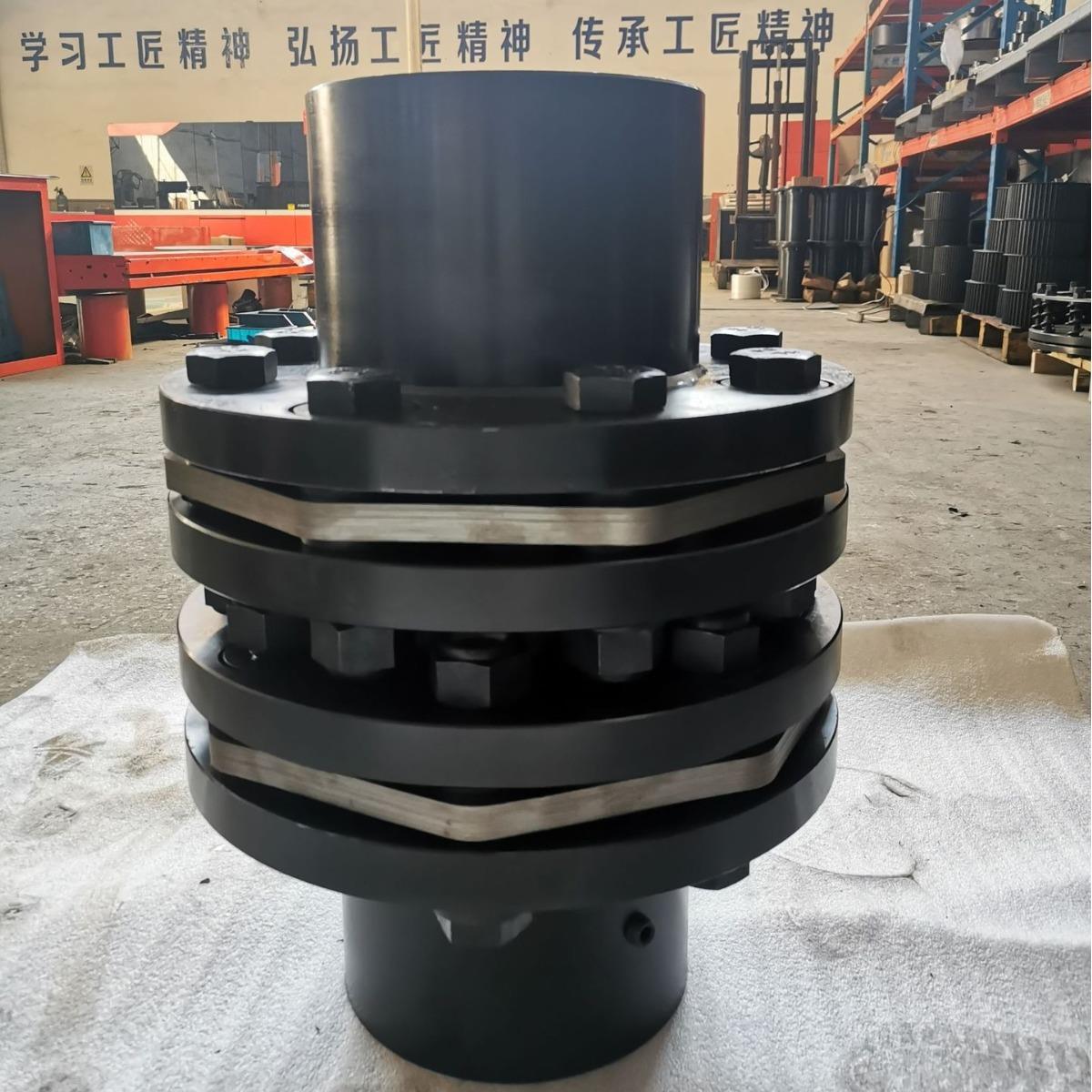 M537J双型弹性膜轴片联J器连杆式不锈钢叠连片轴器传动对轮