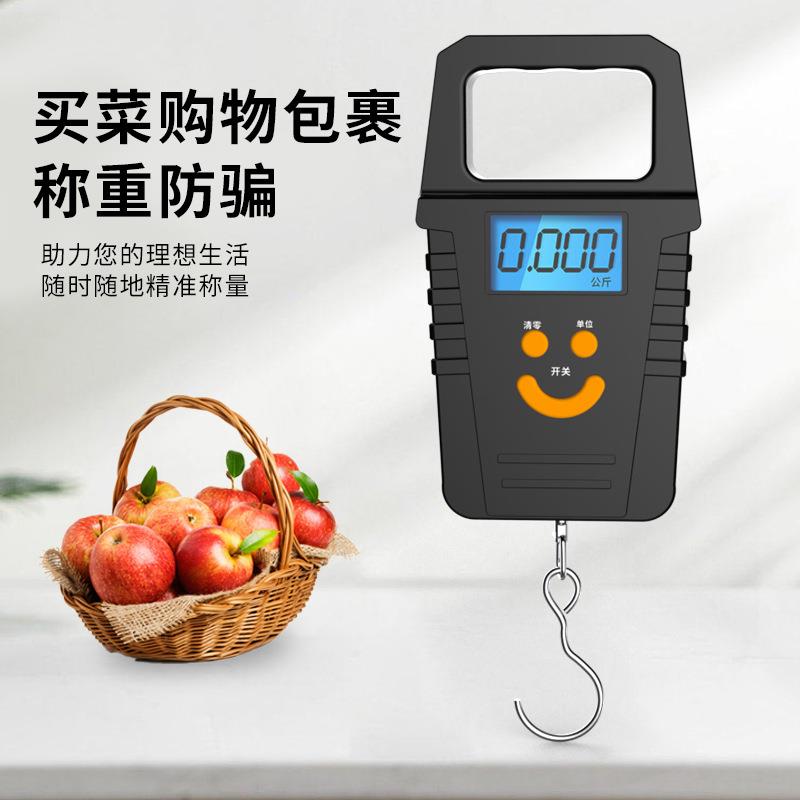 手重秤电子秤家用吊钩精准称50公斤快称迷你提称商用称T08精准克图片