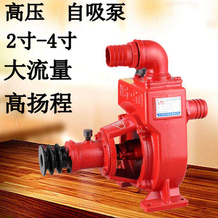 旭农拖泵大流量自吸喷滴灌泵高扬程水泵 农用离心泵抽水机农田灌