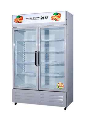 饮料柜冷柜藏保鲜冰箱商用啤酒超双市立单式三门冷藏柜2啤酒柜锁