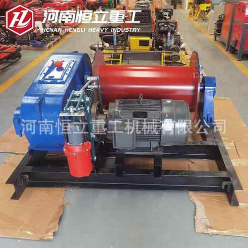 JM10T建筑卷扬机建筑工地大型起重机大容绳量电动液压卷扬机