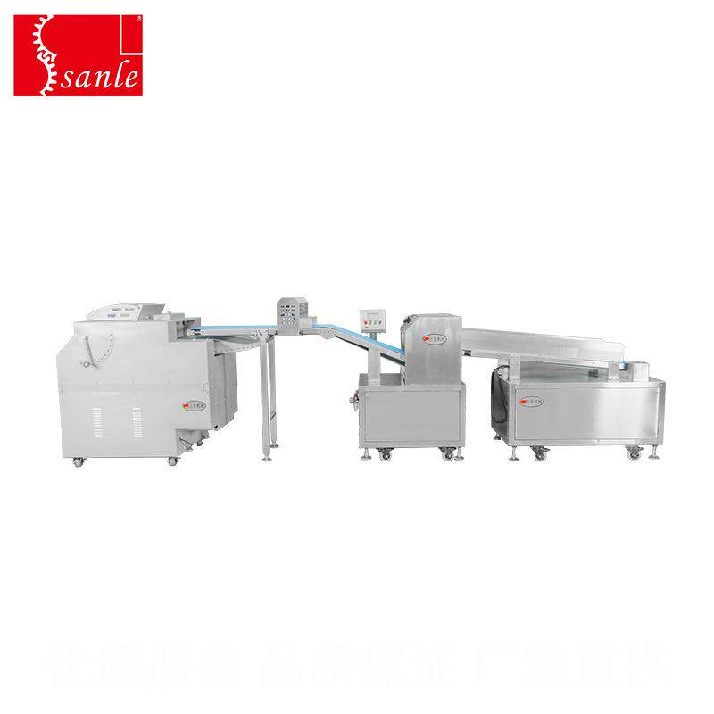 三乐全自动卧式上面机面制品压面机器压面分割整形机厂家直供