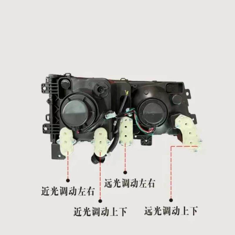 适用德龙f3000新m3000主大灯豪卡h7斯太尔led前大灯总成改装配件