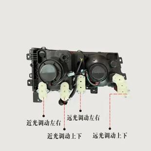 适用德龙f3000新m3000主大灯豪卡h7斯太尔led前大灯总成改装配件