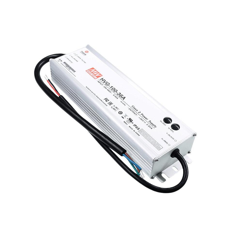 明纬电源HVG-100-24AB380V输入开关电源防水