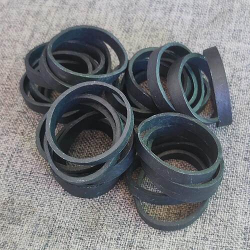 Black Rubber Band Elastic Rubber Bands Stretch Rubbe