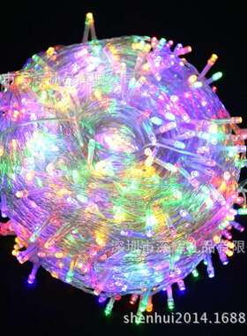 低压31v安全圣诞节日灯串美规UL 低压认证电源50米100米星星彩灯