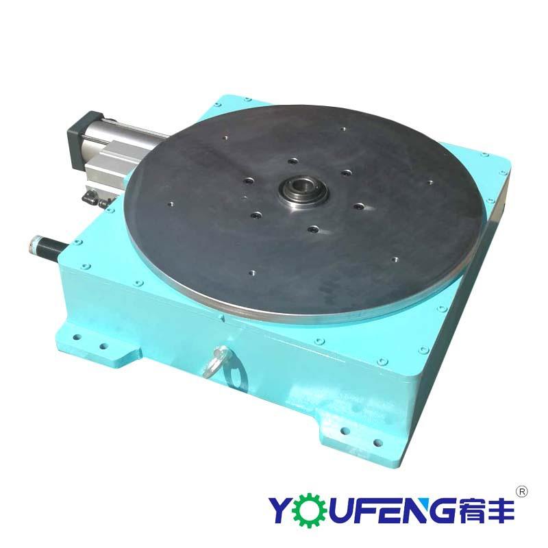 YOUFENG宥丰立式气动分度盘气动分割器旋转分度台400型