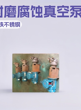 水箱泵2BV水环式真空泵组卧式带水箱真空泵耐磨腐蚀水循环真空泵