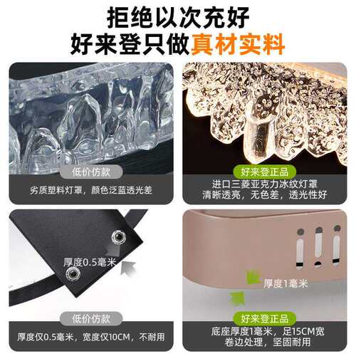 客厅吊灯大厅家用简约创意高端大气餐厅现代轻奢圆环主灯2025新款