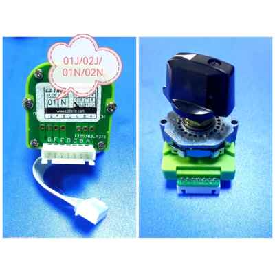 原装台湾CZ波段开关CZ3 THREE-01J面板波段开关01J 02J 01N 02N