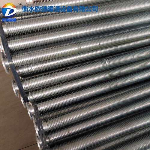 镀锌大棚翅片管散热器 养殖缠绕翅片式暖气片厂家加工