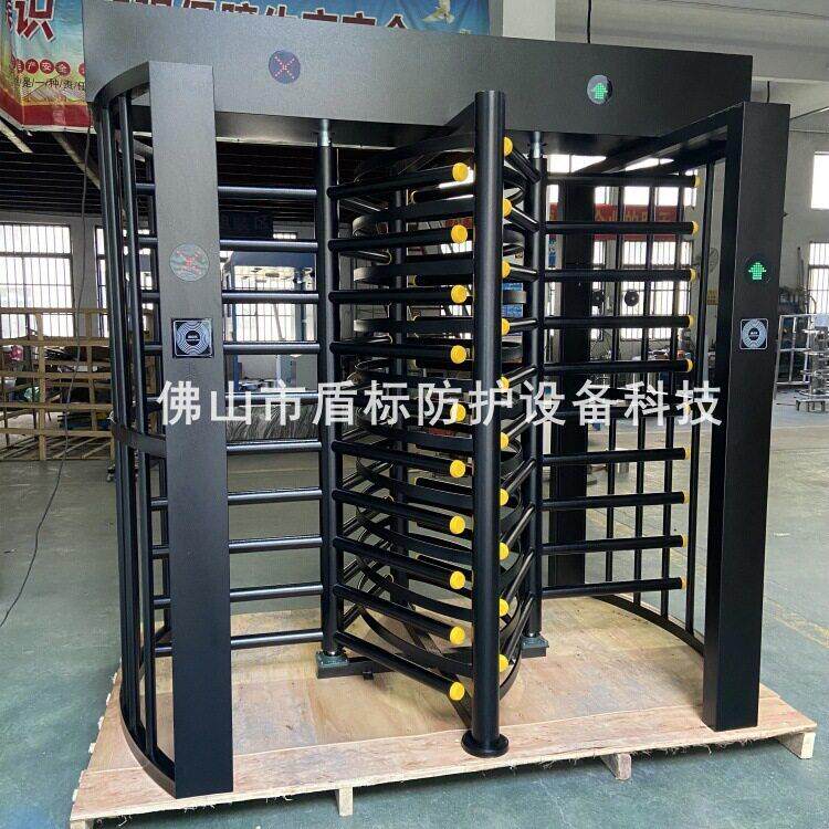 电动智能旋转通道闸机 山东小区出入口全闸转闸 出入口刷卡转门