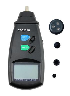DT6235B接触转速表线速转速计电机测速仪风扇叶转速仪LCD大屏显示